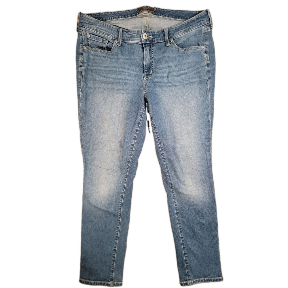 Torrid Womens 12R Boyfriend Straight Jeans Medium Wash Vintage Stretch Denim